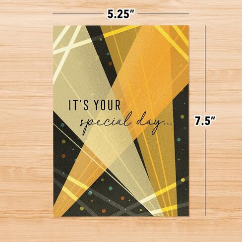 Birthday Pop Up Greeting Card – Music Note Art Design and 3D Electric Guitar Card for Music Lovers (1 Card with Envelope) in Saudi Arabia