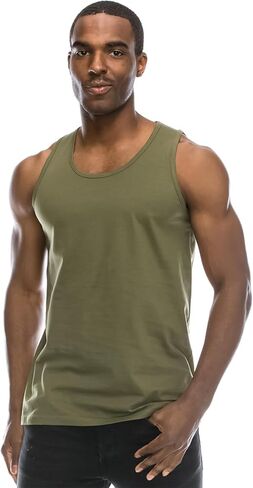 تي شيرت JC DISTRO رجالي Hipster Hip Hop Basic بدون أكمام من القطن الفاخر الناعم، مقاس صغير - متوفر بمقاس 3XL in Kuwait