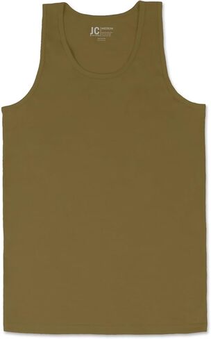 تي شيرت JC DISTRO رجالي Hipster Hip Hop Basic بدون أكمام من القطن الفاخر الناعم، مقاس صغير - متوفر بمقاس 3XL in Kuwait