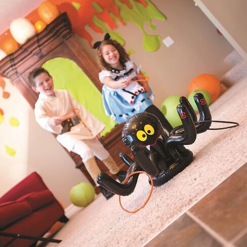 Fun Express - Inflate Spider Ring Toss Game for Halloween - Toys - Inflates - Inflatable Games - Halloween - 5 Pieces in Saudi Arabia