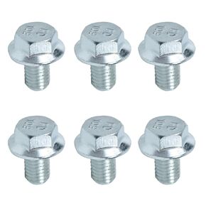 Torque Converter Bolt Compatible for Chevrolet GM Torque Transformer 4L60E 4L65E 4L70E 4L80E 700R4 200-4R 3L80 4T60E 4T65E 4 Speed Overdrive M10-1.5x16 Flange Bolts LS Vortec Automatic Zinc
