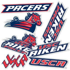 Desert Cactus University of South Carolina Aiken Stickers Pacers USCA Vinyl Decals Laptop Water Bottle Car Scrapbook (Type 2)