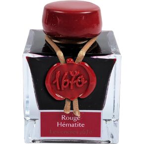 أحبار J. Herbin 1670 السنوية - لمعان ذهبي 50 مل معبأ في زجاجات - المحيط الأزرق (حبر أزرق غامق)