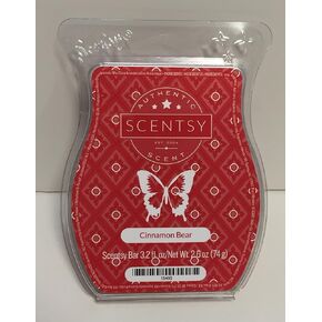 Cinnamon Bear Scentsy Bar Wickless Candle Tart Warmer Wax 3.2 Oz