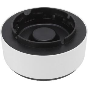 TOPINCN Smart Ashtray Household Oxidation SelfPriming Purifier Ash Tray Oxygen Bar for Negative Ion Small Dust with Purify for Purifer Ashtrays (Grey Black)