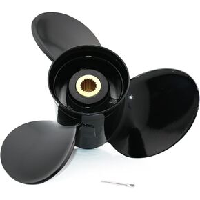 CAPTAIN 14.3" x 21" Pitch Propeller Replace for Volvo Penta SX Drive All Models, SX-A, SX-M, SX-M1, SX-MTD, 19 Spline Tooth, fit OEM 3817469 Aluminum Prop
