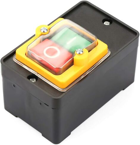 Push Button Switch, 10A Waterproof ON/Off Pushbutton Switch Push Button Motor On Off Switch Start Stop Switch Self Lock Mechanical Equipment Control Station in Saudi Arabia
