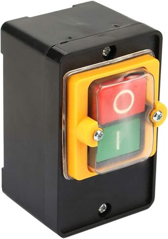 Push Button Switch, 10A Waterproof ON/Off Pushbutton Switch Push Button Motor On Off Switch Start Stop Switch Self Lock Mechanical Equipment Control Station in Saudi Arabia