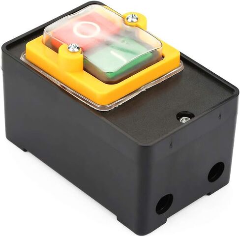 Push Button Switch, 10A Waterproof ON/Off Pushbutton Switch Push Button Motor On Off Switch Start Stop Switch Self Lock Mechanical Equipment Control Station in Saudi Arabia