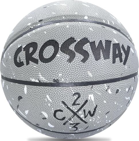 Outdoor Basketball Composite Leather Ultra-Grip – Size 5 6 7 Indoor Basketballs Excellent Bounce Durable with Pump in Saudi Arabia