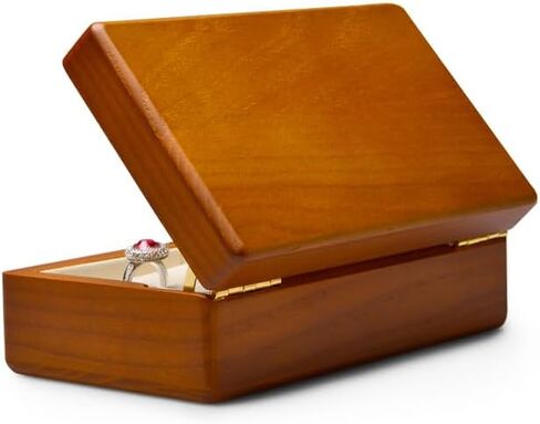 صندوق مجوهرات من الخشب الصلب منظم صندوق حلية عتيق مع أغطية أقراط وخواتم وقلائد تخزين (كريمي أبيض) in Kuwait