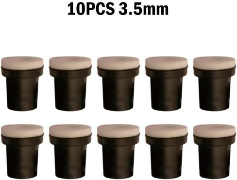 10 Pcs Sandblaster Nozzles 2/2.5/3/3.5mm for 5gallon Sandblasting Tanks, Sandblast Tip Replacement(3.5mm) in Saudi Arabia
