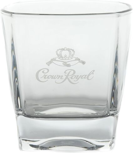 مجموعة كراون رويال شيكر مع كأسين و4 أحجار ويسكي | مجموعة ويسكي ديكانتر للرجال والنساء in Kuwait