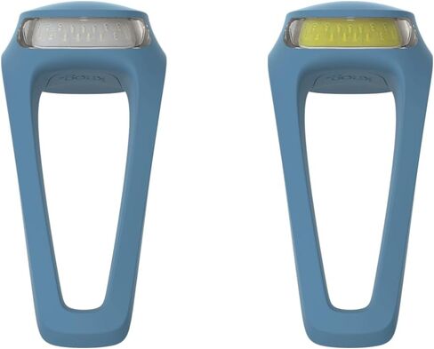 Knog Frog Bike Headlight and Tail Light Set - USB-C Rechargeable Bicycle Light with 40 Lumen Front & 20 Lumen Rear Output, 9 Modes, Flexible Mount, IP65 Water Resistant Bike Light in Saudi Arabia