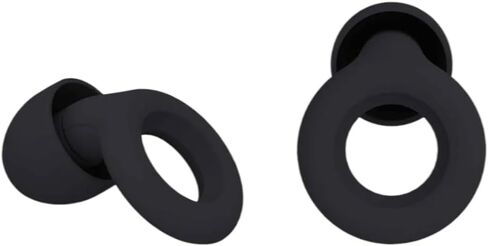 Black Ear Plugs for Concerts – High Fidelity Hearing Protection for Noise Reduction, Motorcycles, Work & Noise Sensitivity – 6 Ear Tips in Multi Sizes, S, M, L – 18dB Noise Cancelling - Black in Saudi Arabia