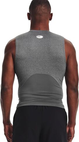 Under Armour Big & Tall Heatgear Armour Comp Sleeveless White/Black 2XT in Kuwait