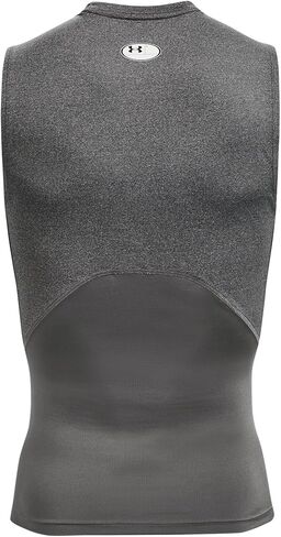 Under Armour Big & Tall Heatgear Armour Comp Sleeveless White/Black 2XT in Kuwait