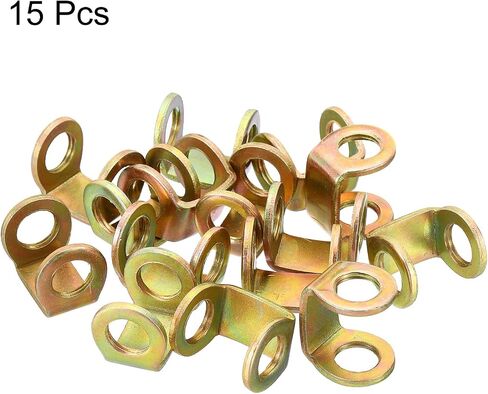 patikil m10x1mm جولة اقتران الجوز، 15 حزمة 30mm الخيوط أنبوب موصل الأنابيب تمديد برغي قضيب مسمار تمديد الأجهزة للثريا ضوء السقف DIY in Saudi Arabia