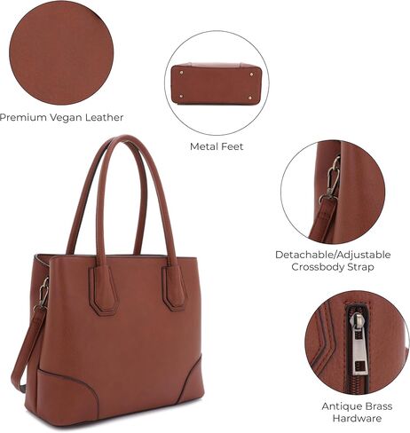 JESSIE & JAMES Concealed Carry Tote Bag Top Handle Satchel Purse in Kuwait