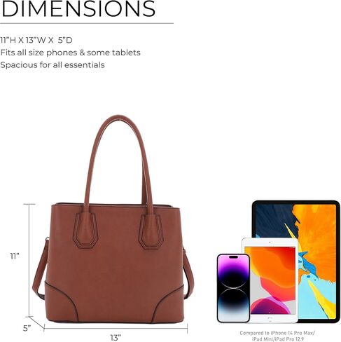 JESSIE & JAMES Concealed Carry Tote Bag Top Handle Satchel Purse in Kuwait