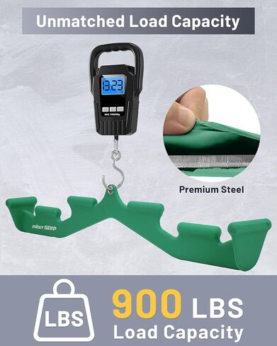 Mag Grip LAT Pull Down Bar with 6 Ergonomic Handles, Neutral Grip LAT Pulldown Attachments for Whole Back Training, Wide Grip LAT Pulldown Bars for Home Gym Cable in Kuwait