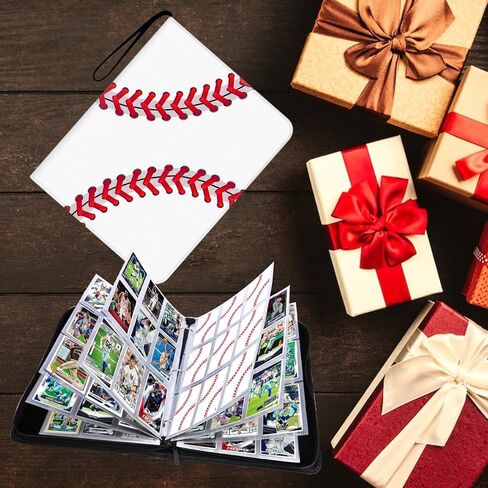 900 Pockets Basketball Card Binder, Trading Card Holder with Sleeves Card Collectors Album, Fit for Basketball Cards Football Cards Baseball Soccer Hockey Sport Trading Cards, MTG, TCG in Kuwait