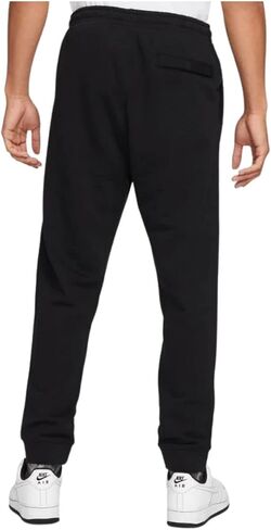 بنطال Sportswear French Terry للرجال من Nike، أسود/أبيض، مقاس X-Large in Saudi Arabia