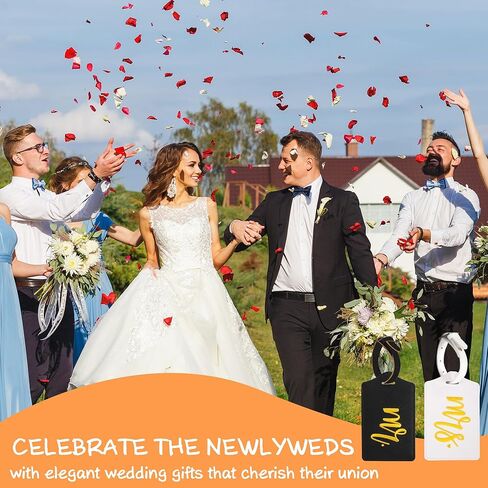 Wedding Gifts Bride and Groom Gifts Tags Bridal Shower Gifts Honeymoon Vacation Travel Essentials Couples Bridesmaid Bride Gifts for Her in Kuwait