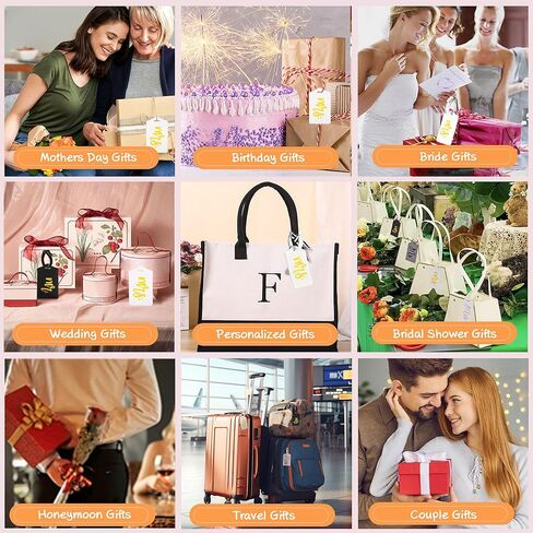 Wedding Gifts Bride and Groom Gifts Tags Bridal Shower Gifts Honeymoon Vacation Travel Essentials Couples Bridesmaid Bride Gifts for Her in Kuwait