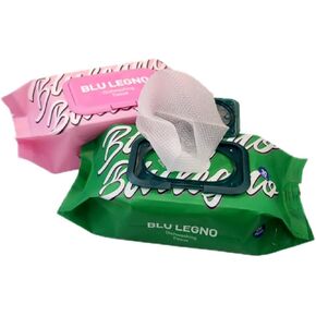 BLU LEGNO Dishwashing Tissue 30 sheets * 2 packs, Easy to use, hygienic, Amazing cleaning power, pink and green in Saudi Arabia