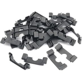 ZYAMY 30PCS DIN Rail End Cover Protectors 7.5mm Thickness 35mm Width Terminal Board for Industrial Electronic Equipment C45 Cut Resistant Protectors Protective Sleeves for Miniature Circuit Breakers in Kuwait