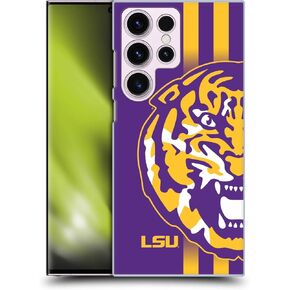 Head Case Designs Officially Licensed Louisiana State University LSU Tiger Graphics 1 Hard Back Case Compatible with Samsung Galaxy S23 Ultra 5G
