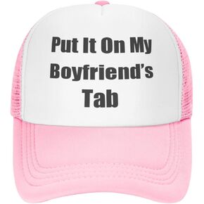 Funny Trucker Hats-Lightweight and Breathable Polyester Mesh Baseball Cap, Adjustable Fit Fishing Black Hat