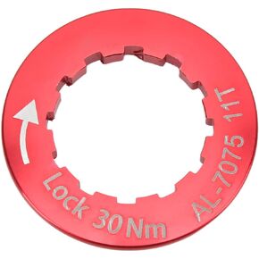11T Flywheel Cover, Sprockets Guard Protector for Mountain Road Bike(Red)