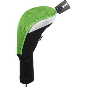 Andux Golf Club Wood Head Covers 460CC Driver Covers Long Neck