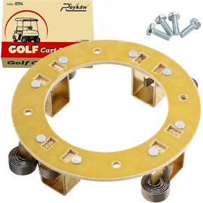 Roykaw Golf Cart ADC Motor Brush Holder Plate for EZGO TXT (1997-2009) & Club Car Electric Golf Cart, Golf Cart Motor Brush Spring, OEM#73120-G15/102186101