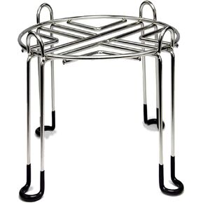 SinMan Water Filter Stand, 8" Tall by 9" Wide, Fits Berkey and Other Medium Sized Stainless Steel Water Filters, Non-Marking Rubberized Feet