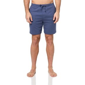 BOSS Men's Waffle Contrast Logo Lounge Shorts