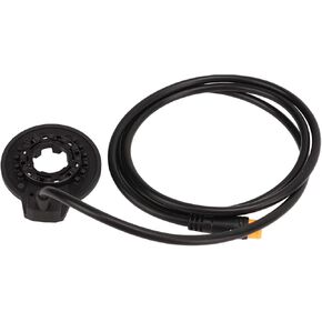 SPYMINNPOO Electric Bike Pedal Assist Sensor, Anti Slip Sensitive Electric Bike Dual Hall Sensor with Waterproof Interface 36V 48V