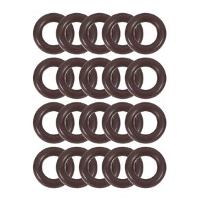 uxcell Fluorine Rubber O-Rings 8.1mm OD 4.5mm ID 1.8mm Width, Metric FKM Sealing Gasket, Pack of 20