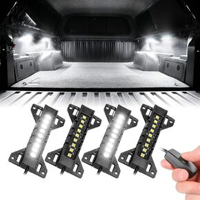 Truck Bed Lights, SWATOW INDUSTRIES Truck Cargo Lights Pickup Truck Accessories LED Truck Bed Light Kits for Pickup Truck RV SUV Vans Car Boats-4 Pods