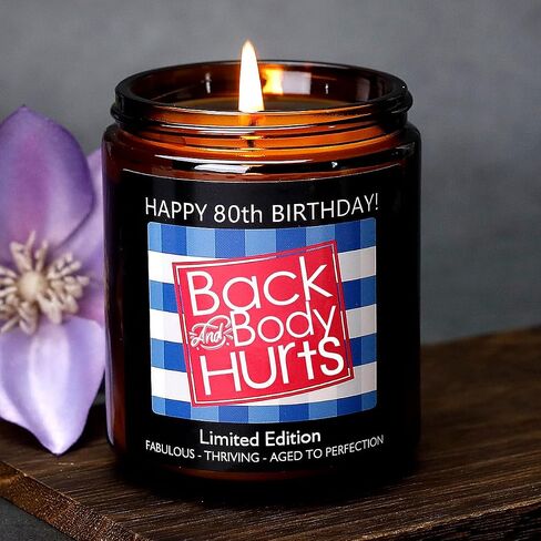 55th Birthday Gifts for Women, 55th Birthday Gifts for Men, Funny Happy 55th Birthday Decorations for Women Men Scented Candles for Dad Mom Husband Wife Best Friends Sister 55 Year Old 1969 Ideas in Saudi Arabia
