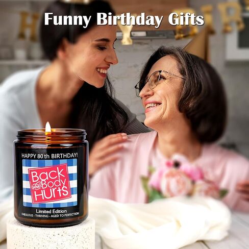 55th Birthday Gifts for Women, 55th Birthday Gifts for Men, Funny Happy 55th Birthday Decorations for Women Men Scented Candles for Dad Mom Husband Wife Best Friends Sister 55 Year Old 1969 Ideas in Saudi Arabia