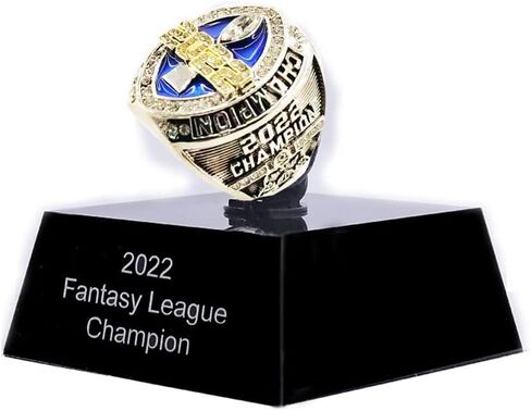 2022 Fantasy Football Championship Ring Heavy FFL Champions Ring in Saudi Arabia