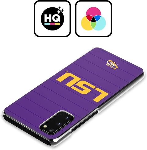 Head Case Designs Officially Licensed Louisiana State University LSU Tiger Graphics 1 Hard Back Case Compatible with Samsung Galaxy S23 Ultra 5G in Kuwait