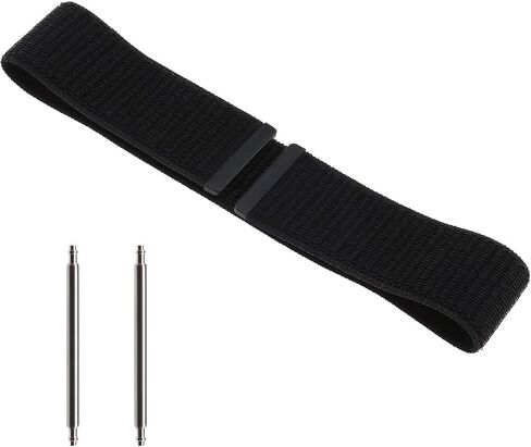 Create idea 26mm Hook & Loop Nylon Watch Strap Sport Wrist Band Compatible with Fenix 5S/Fenix 5S Plus/Fenix 6S/Fenix 6S Pro for 160~230mm Wrist Circumference in Saudi Arabia