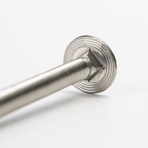 10PCS M6x70 Carriage Bolts, Fully Threaded with Square Neck and Round Head, Metric Stainless Steel Screws Coach Bolts (Thread Diameter: 6mm, Length: 70mm) in Saudi Arabia