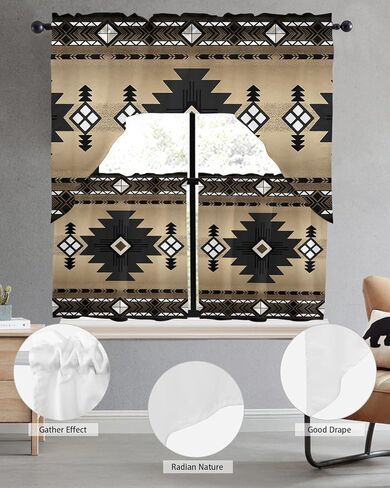 Summer Lemon Swag Kitchen Curtain Sets with Valance, 3 Pieces Rod Pocket Curtain Drapes for Bedroom Living Room Bathroom Cafe Windows, Cute Gnomes Fruit Country French 56''x36'' & 36''x27.5''x2Panels in Kuwait