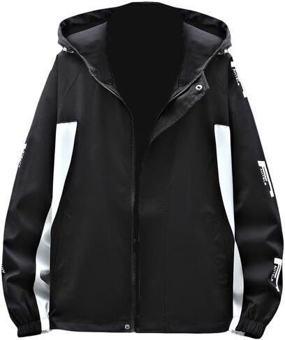 Lightweight Men's Jacket with Hood for Outdoor, Travel, Hiking, Windbreaker, Versatile, Stylish Design, Durable in Saudi Arabia