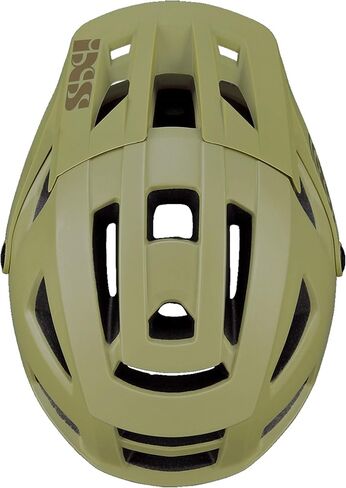 IXS Unisex Trigger AM All-Mountain Trail Protective Bike Helmet, Fluo Red, Medium/Large in Saudi Arabia